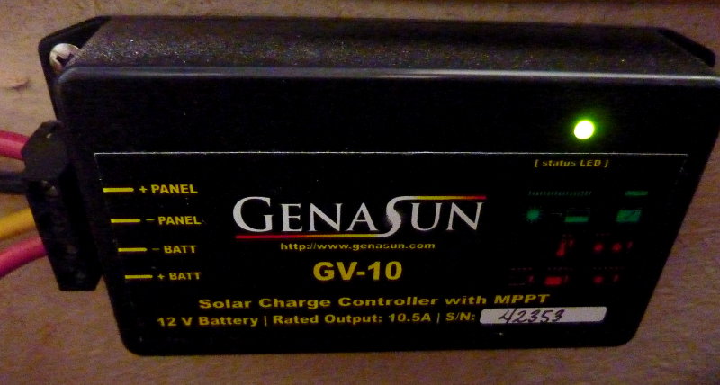 Coupled With a Genasun GV-10