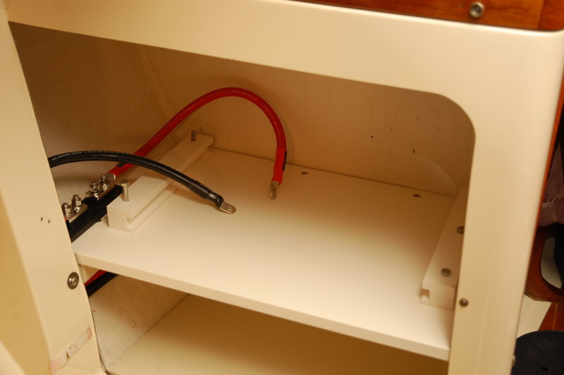 Battery Bank Shelf