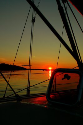 Sunset - Fox Isle Thorofare
