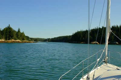 Entering Long Cove - Vinalhaven Island