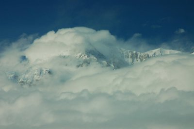 Denali from airplane