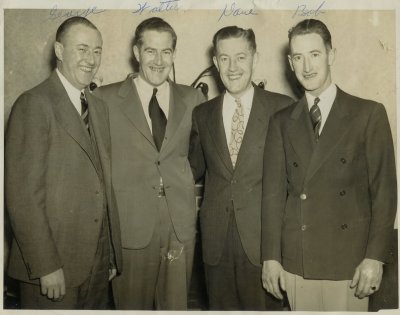 Mackie Bros 1942 at Dinner for Walter Prior to His Departing for USMC Basic Training