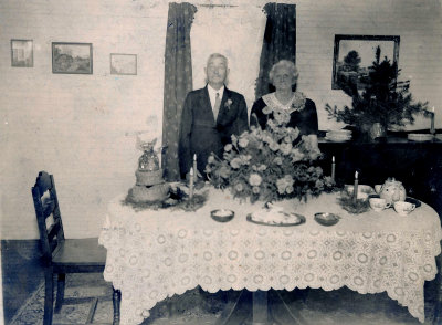 Winston Marshall Carter and Ida Sue Crews Carter  50th Wedding Anniversary: 1942