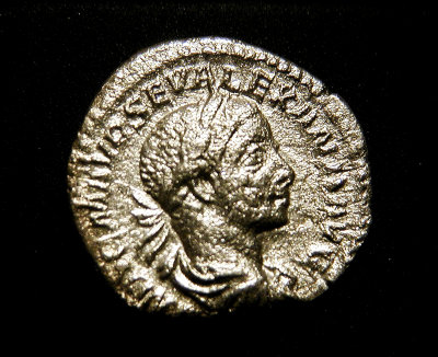 SEVERUS ALEXANDER 223AD Silver Roman Coin PAX PEACE