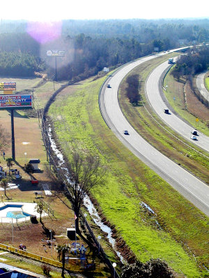 I-95 viewed from the Sombrero Observation Tower 
