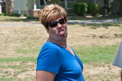 Andrea Woodcock Cains captured in all her glory. Gavin is dead meat!