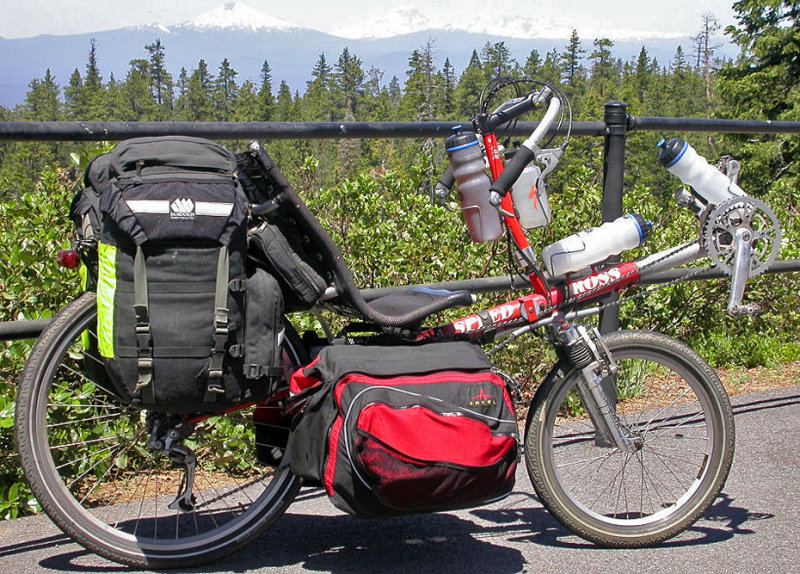 094  Wayne - Touring Oregon - Ross, Speed Ross touring bike