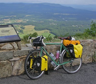 102  Matthew - Touring Virginia - Rivendell Atlantis touring bike