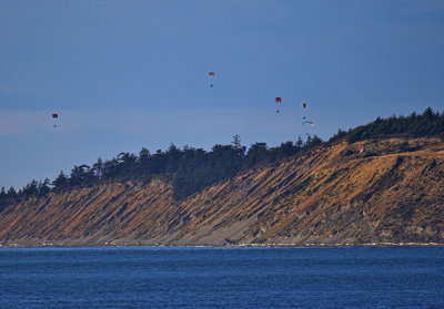 Whidbey Island parasailing