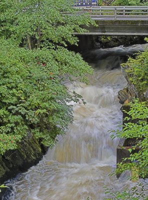 Ketchikan Creek above Creek Street