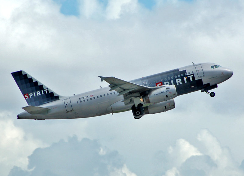 N507NK Spiritair Airbus A-319