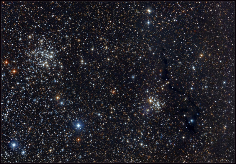 NGC 663, 654 LDN 1332-1334 - 1337 and VDB 6