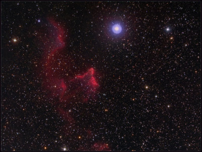 IC 59 and IC 63  in Cassiopea