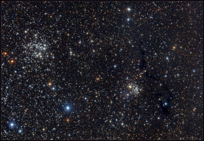 NGC 663, 654 LDN 1332-1334 - 1337 and VDB 6