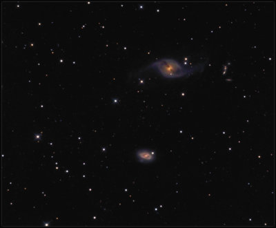 NGC 3718  and 3729