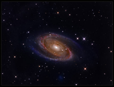 Messier 81 closeup