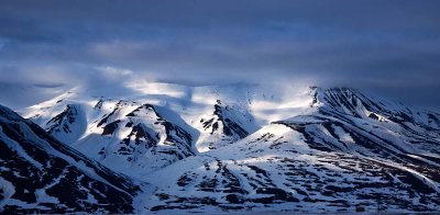 Outside Longyearbyen 