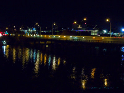 Night Scene Over The River