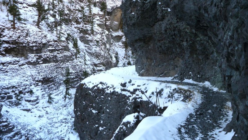 Ok when dry, but with snow and ice, wow!