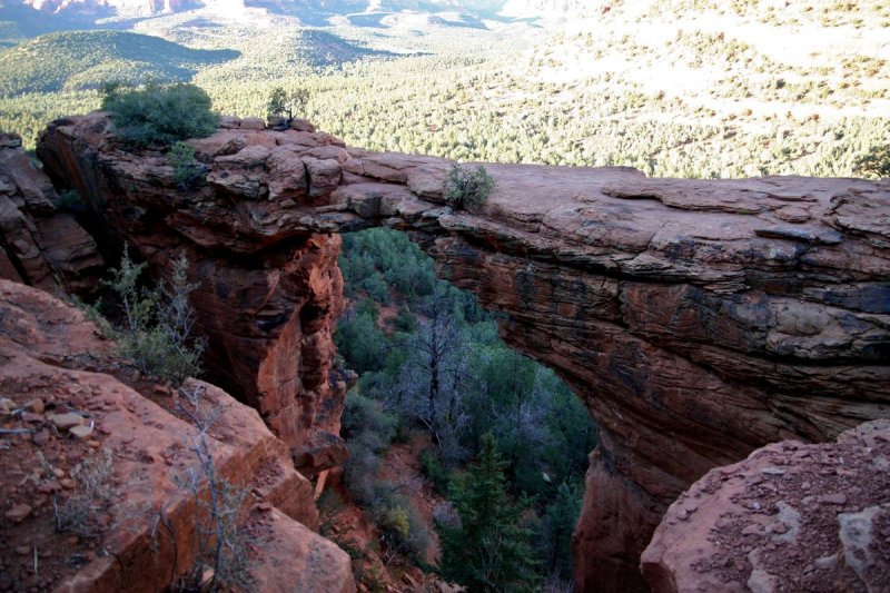 Devils Bridge at dusk