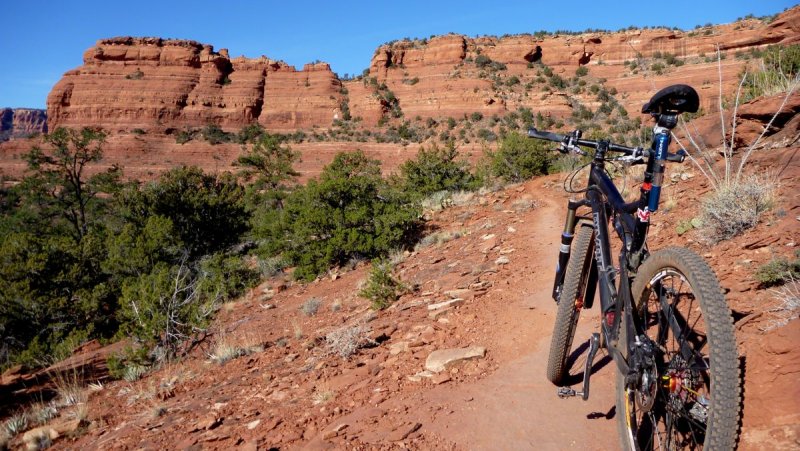 You have to keep an eye on the trail.