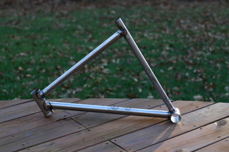 Front triangle complete.