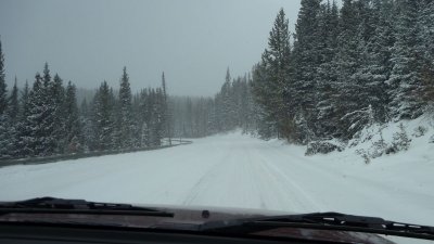 Snow on the pass