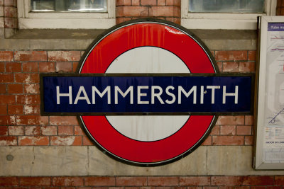 Hammersmith sign