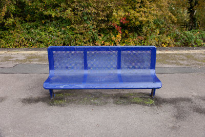 Moreton-in-Marsh station bench