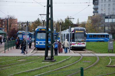 Krakow tram-Krowodrza Gorka 2