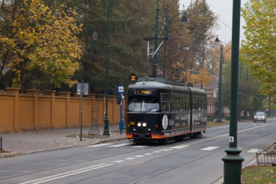 Krakow tram-Rakowicka