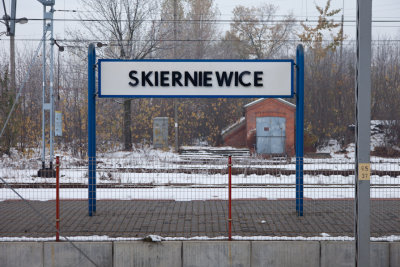 Skierniewice sign