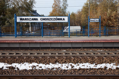 Warszawa Choszczowka sign