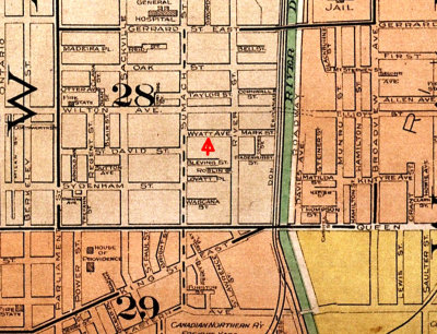 Wyatt Ave Toronto 1924