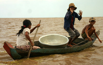The Mothership!, Tonle Sap Lake, Cambodia