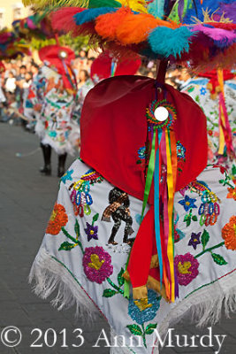 Back of Charro dancers