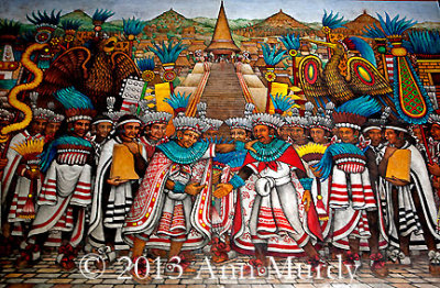 Murals of Tlaxcala by Desiderio Hernndez Xochitiotzin
