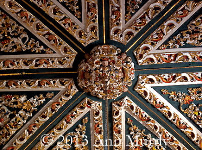 Ceiling detail Santa Maria Tonzantzintla