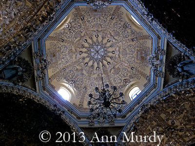 Domed Ceiling at San Francisco Acatepc in Cholula
