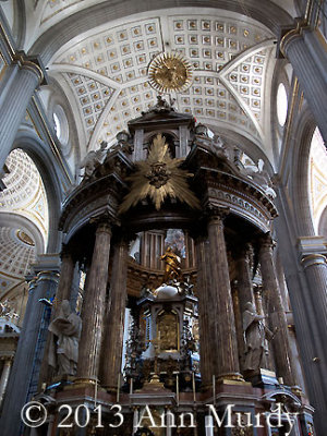 Cathedral Main Altar Puebla