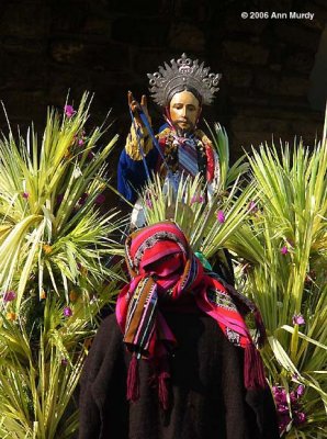 Cofrada Man on Palm Sunday