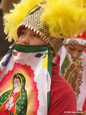Chichimeca dancers