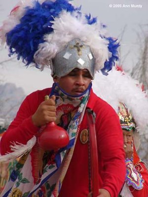 Chichimeca dancer with Rattle