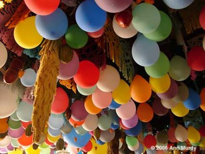 Balloons in Cofrada House