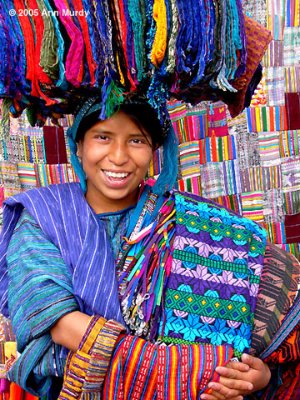 Panajachel girl vendor