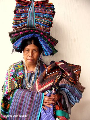 Woman Vendor Panajachel