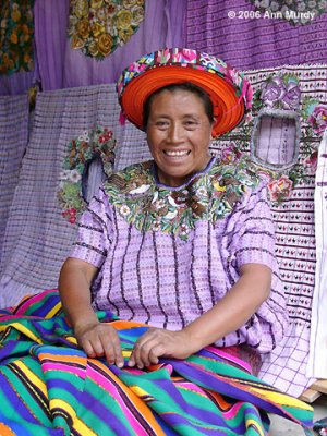 Woman vendor Santiago Atitln