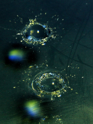 Pair of Water Drops