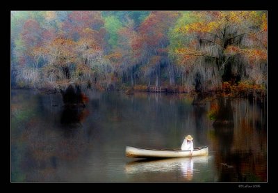 Another Lady and Canoe