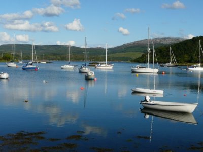 Boats at Tayvallich